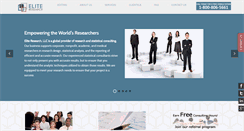 Desktop Screenshot of eliteresearch.com